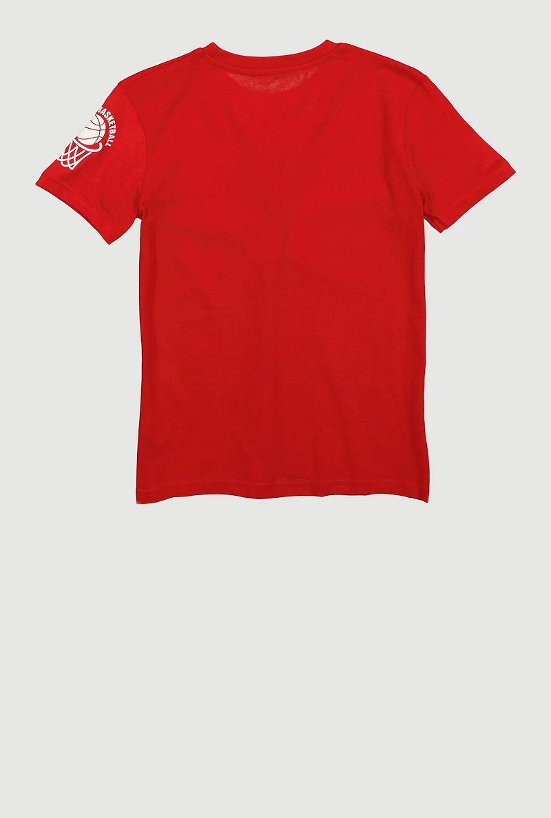 Boys Chicago Hoops Graphic Tee