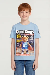 Boys Court Kings New York Graphic Tee
