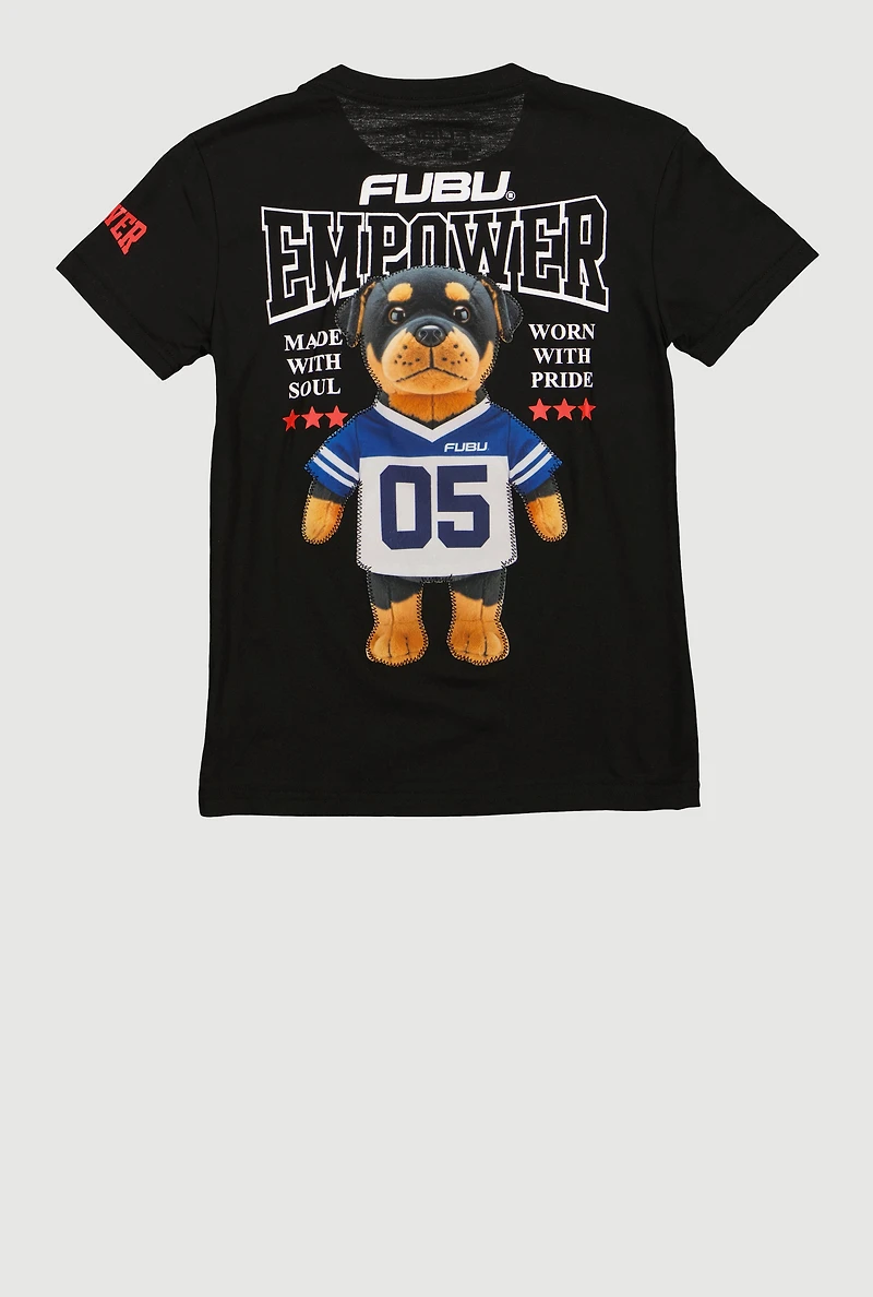 Boys Empower Dog Graphic Tee