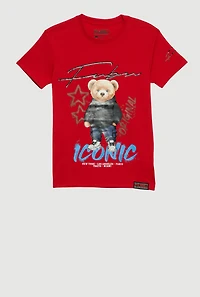 Boys Iconic Teddy Bear Graphic Tee