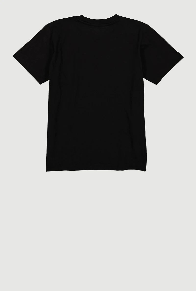 Boys Fearless Graphic Crew Neck Tee