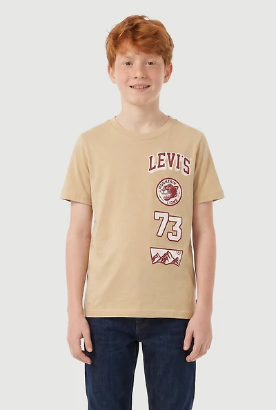 Boys Levis 73 Graphic Short Sleeve Tee