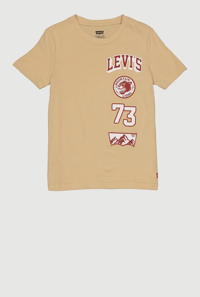 Boys Levis 73 Graphic Short Sleeve Tee