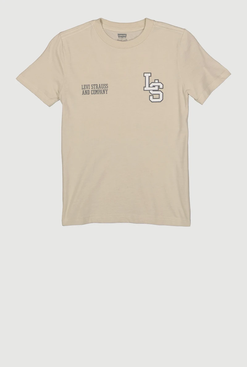 Boys Levi Strauss and Company Graphic Short Sleeve Tee