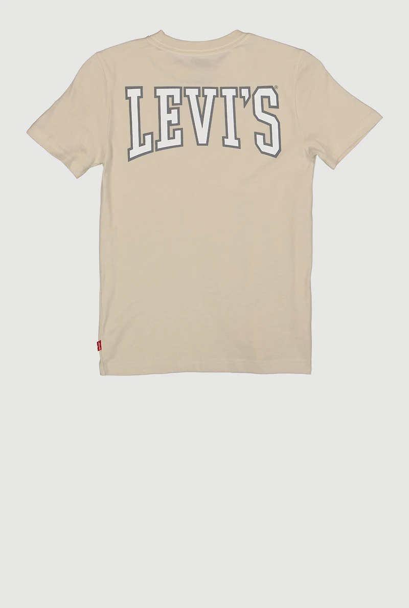 Boys Levi Strauss and Company Graphic Short Sleeve Tee