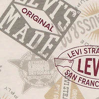 Boys Levi Strauss Print Short Sleeve Tee