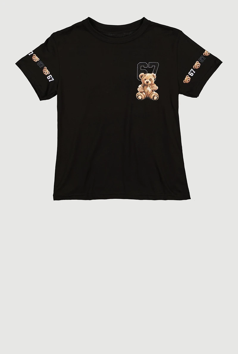 Boys 67 Bear Graphic Tee