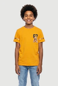 Boys 67 Graphic Short Sleeve Crew Neck Tee