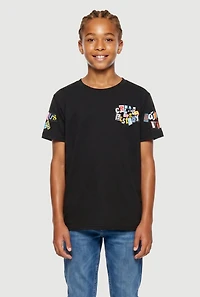 Boys Create and Destroy Notorious Vibes Bear T-Shirt