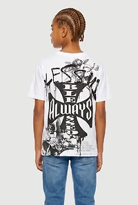 Boys Always Blessed Graphic T-Shirt