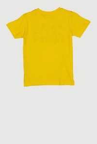 Little Boys Game DLXE Graphic Tee, Yellow,