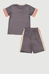 Little Boys Superior 23 Graphic Mesh Jersey and Shorts