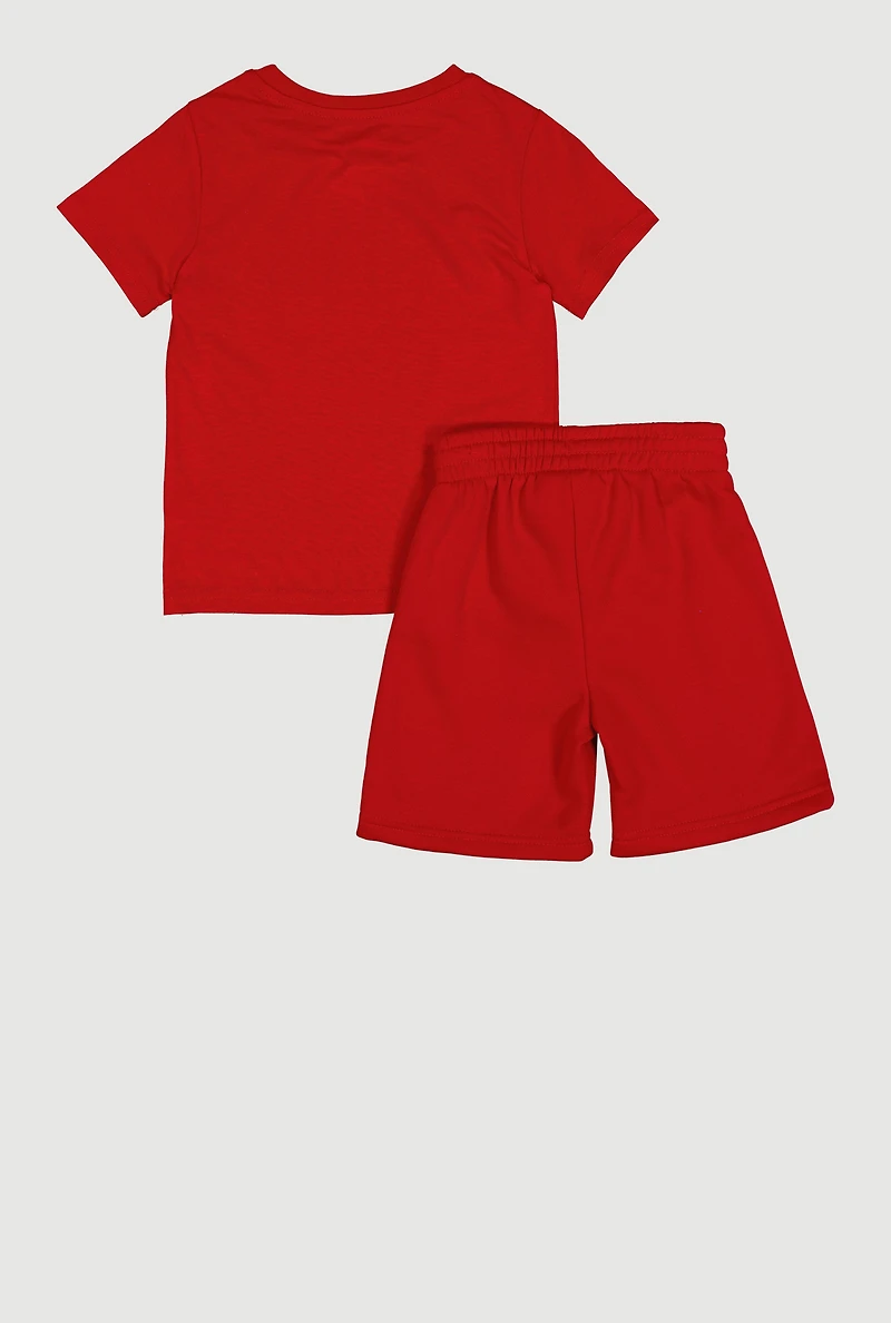 Little Boys Humble T-Shirt and Sweatshorts