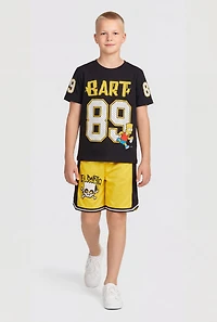 Boys El Barto 89 Graphic Tee and Shorts