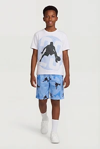 Boys 23 Basketball Graphic Tee and Shorts