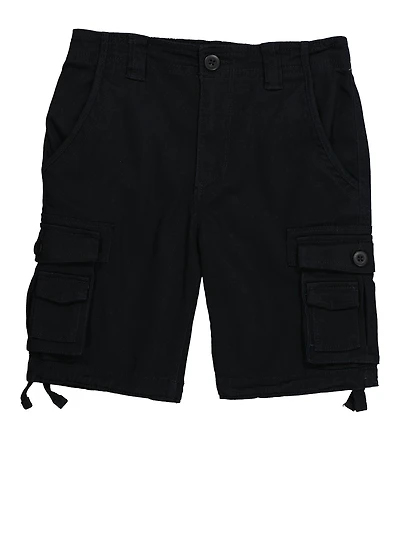 Boys Twill Cargo Shorts