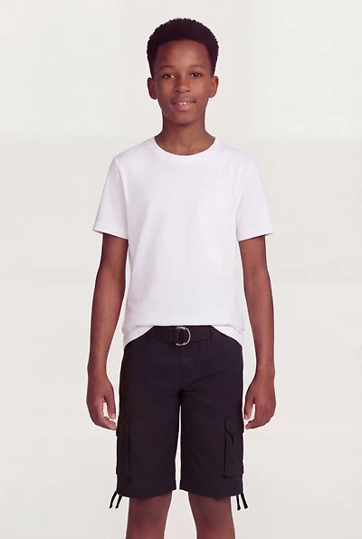 Boys Cargo Shorts with Belt