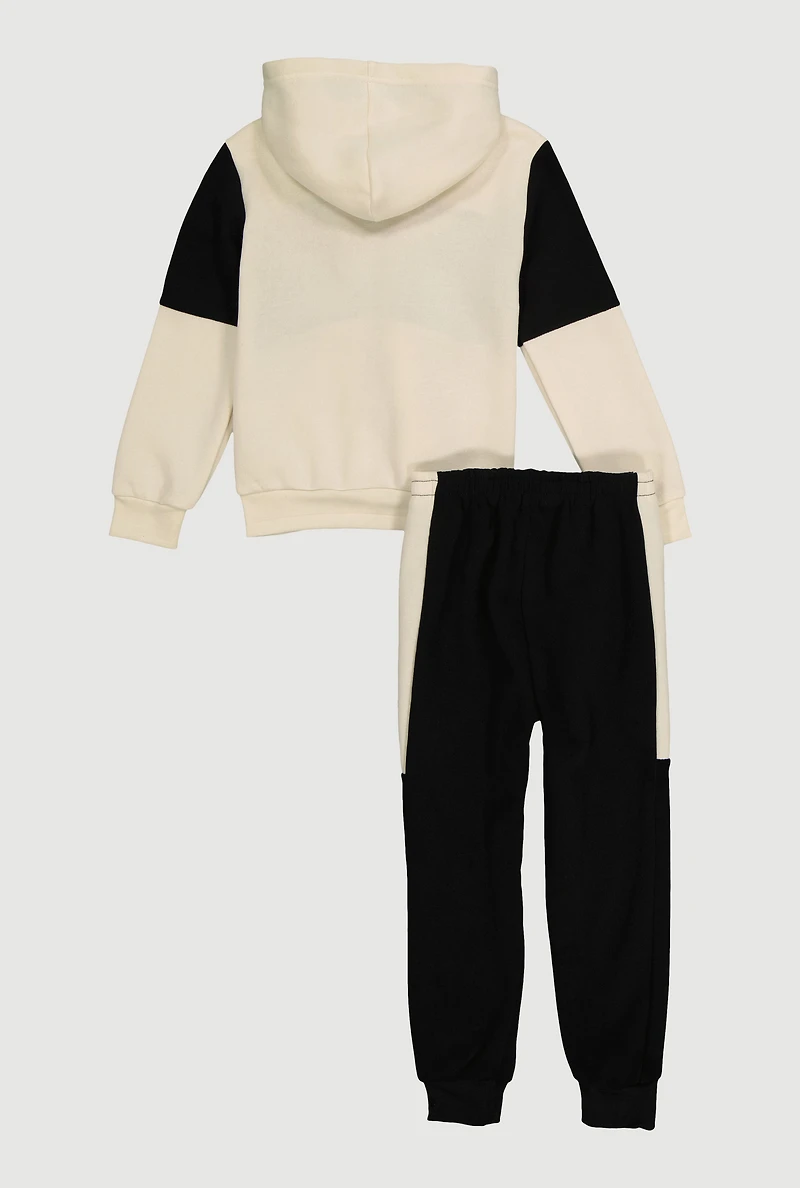 Little Boys It Is What Graphic Sweatshirt and Joggers