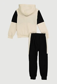 Little Boys It Is What Graphic Sweatshirt and Joggers