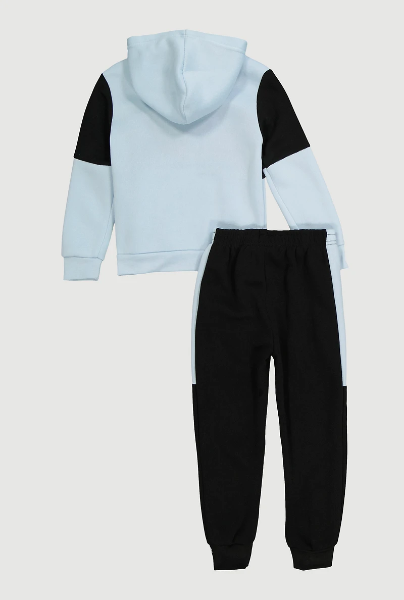 Little Boys It Is What Graphic Sweatshirt and Joggers