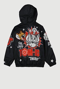 Boys Tom and Jerry Members Only Hooded Winbreaker