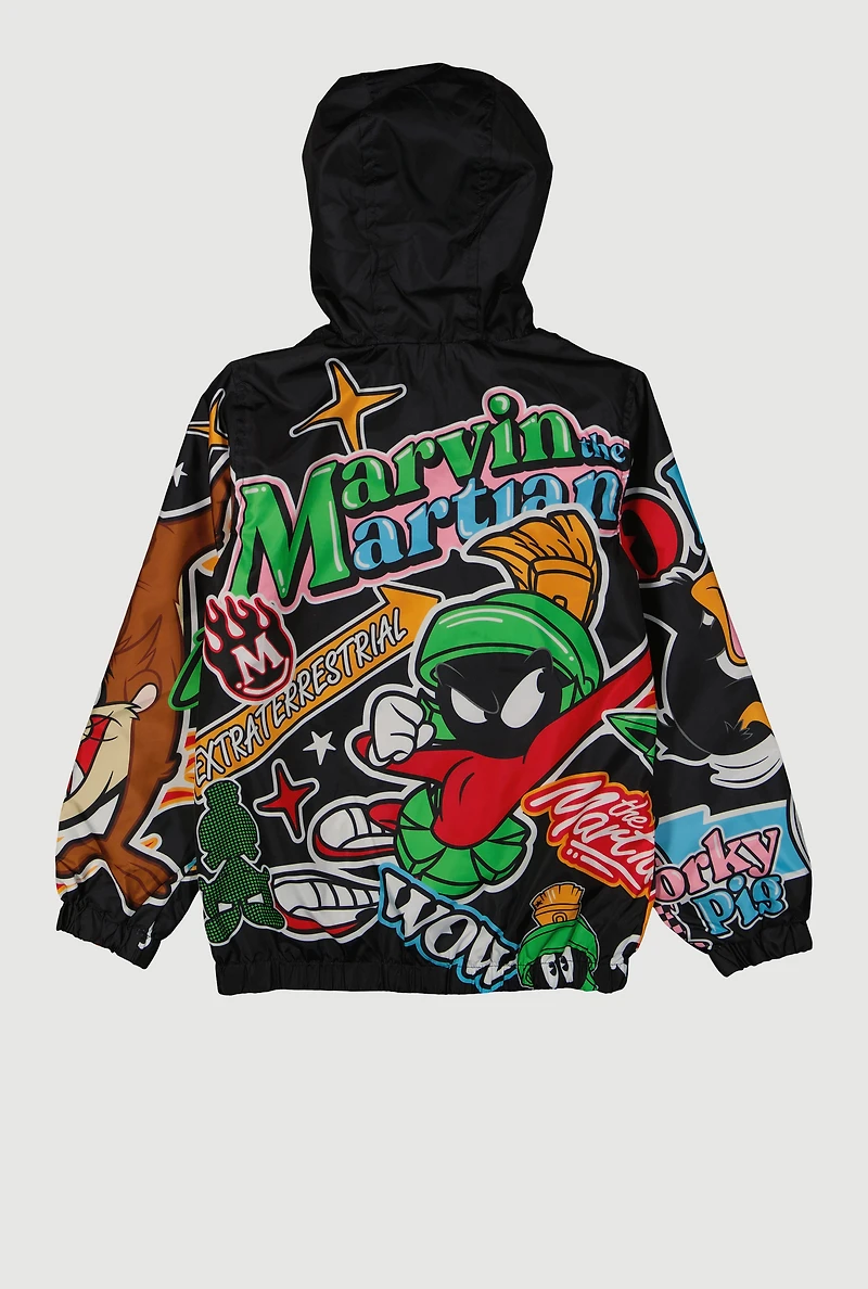 Boys Looney Tunes Members Only Windbreaker