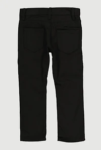 Little Boys Decorative Stitch Mid Rise Moto Jeans