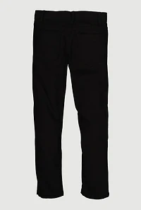 Boys Mid Rise Skinny Moto Jeans