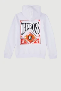 Boys The Boss Graphic Hoodie