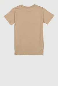 Boys Embroidered Saints Graffiti Graphic Tee