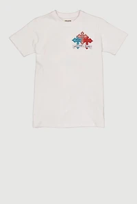 Boys Cross Graphic Print T-Shirt
