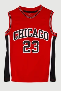 Boys Graphic Basketball Jersey,