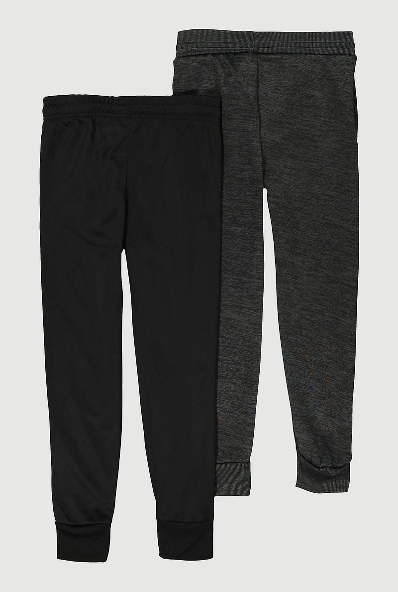 Boys Varsity Stripe Joggers 2 Pack, Multi, Size 14-16