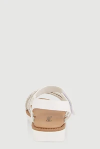 Toddler Girls Embellished Strappy Sandals