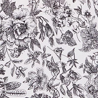 Plus Floral Button Front Shirt