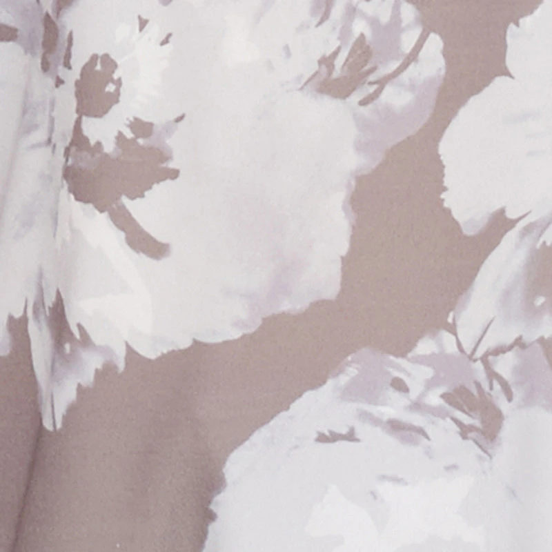 Plus Floral Off the Shoulder Blouse