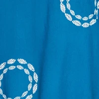 Plus Circle Print Off The Shoulder Top