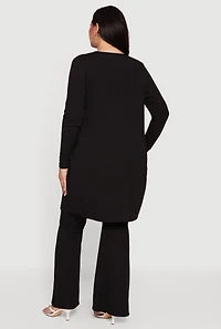 Plus Scoop Neck Tank Top and Duster