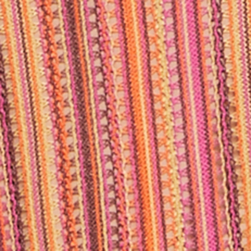 Plus High Waisted Wide Leg Striped Casual Pants