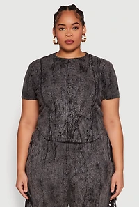 Plus Mineral Wash Tee