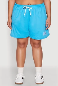 Womens Plus Wonderful Life Shorts,
