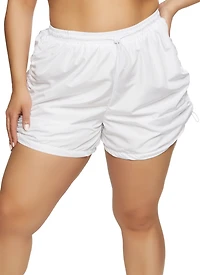 Plus Toggle Drawstring Shorts