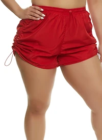 Plus Toggle Drawstring Shorts