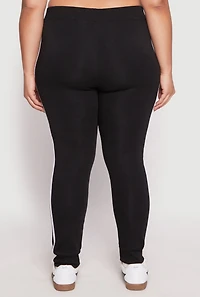 Plus Varsity Stripe Joggers