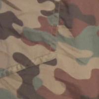 Plus Camouflage Toggle Drawstring Cargo Joggers