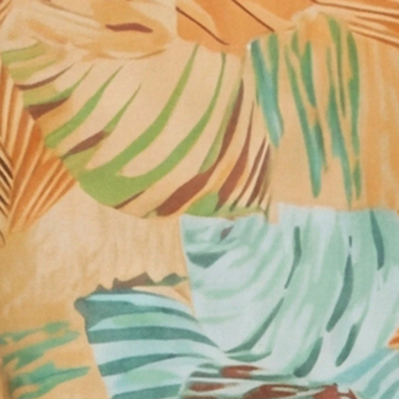 Plus Tropical Print Palazzo Pants