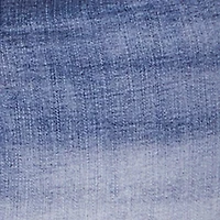 Plus WAX High Waisted Whiskered Denim Shorts