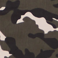 Plus Floral Camouflage Cargo Pocket Mini Skirt