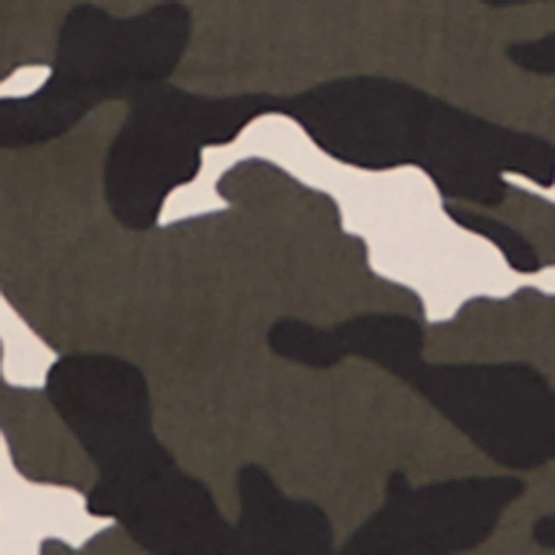 Plus Floral Camouflage Cargo Pocket Mini Skirt