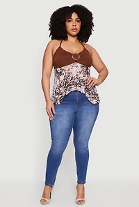 Plus O Ring Sharkbite Hem Halter Top